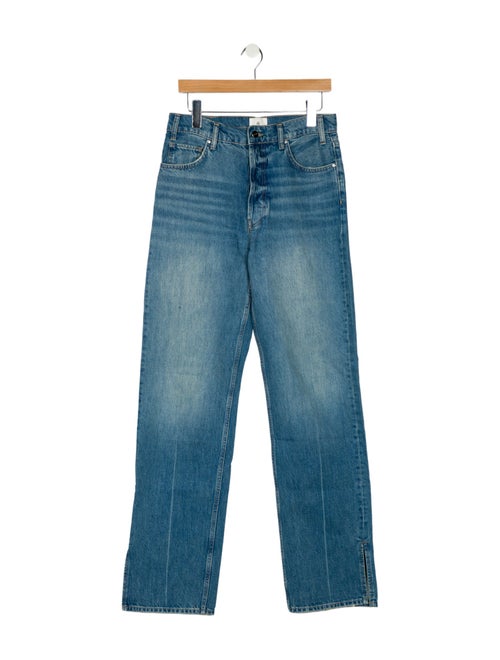 Anine Bing High-Rise Wide Leg Jeans
