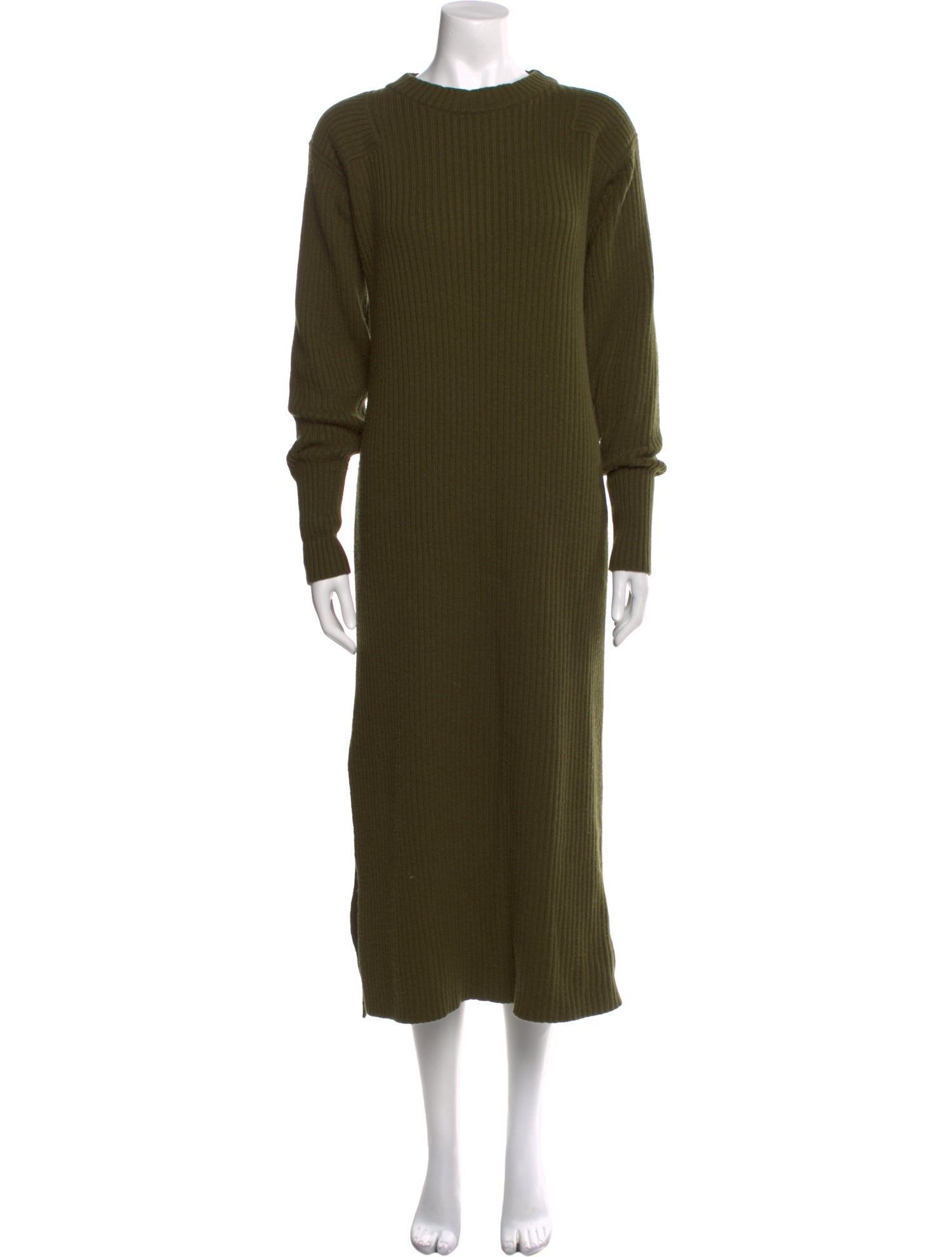 Anine Bing Crew Neck Long Dress