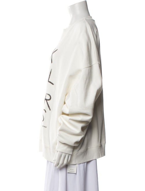 Anine Bing Graphic Print Crew Neck Sweatshirt