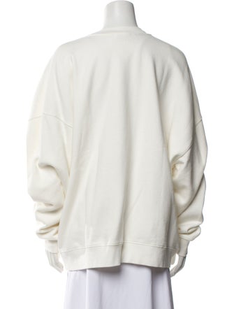 Anine Bing Graphic Print Crew Neck Sweatshirt