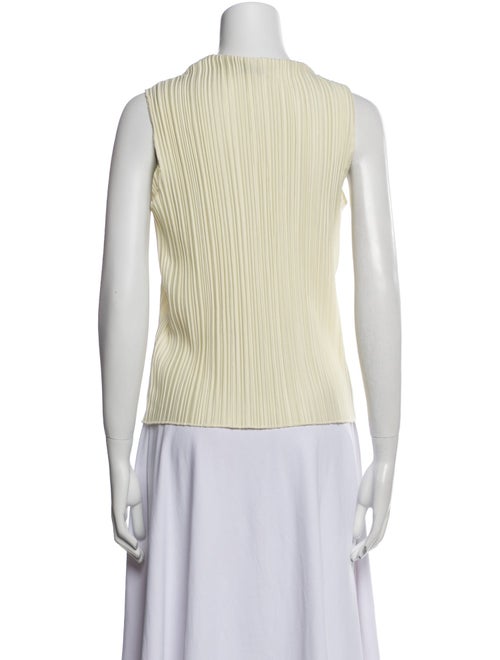 Anine Bing Striped Mock Neck Top