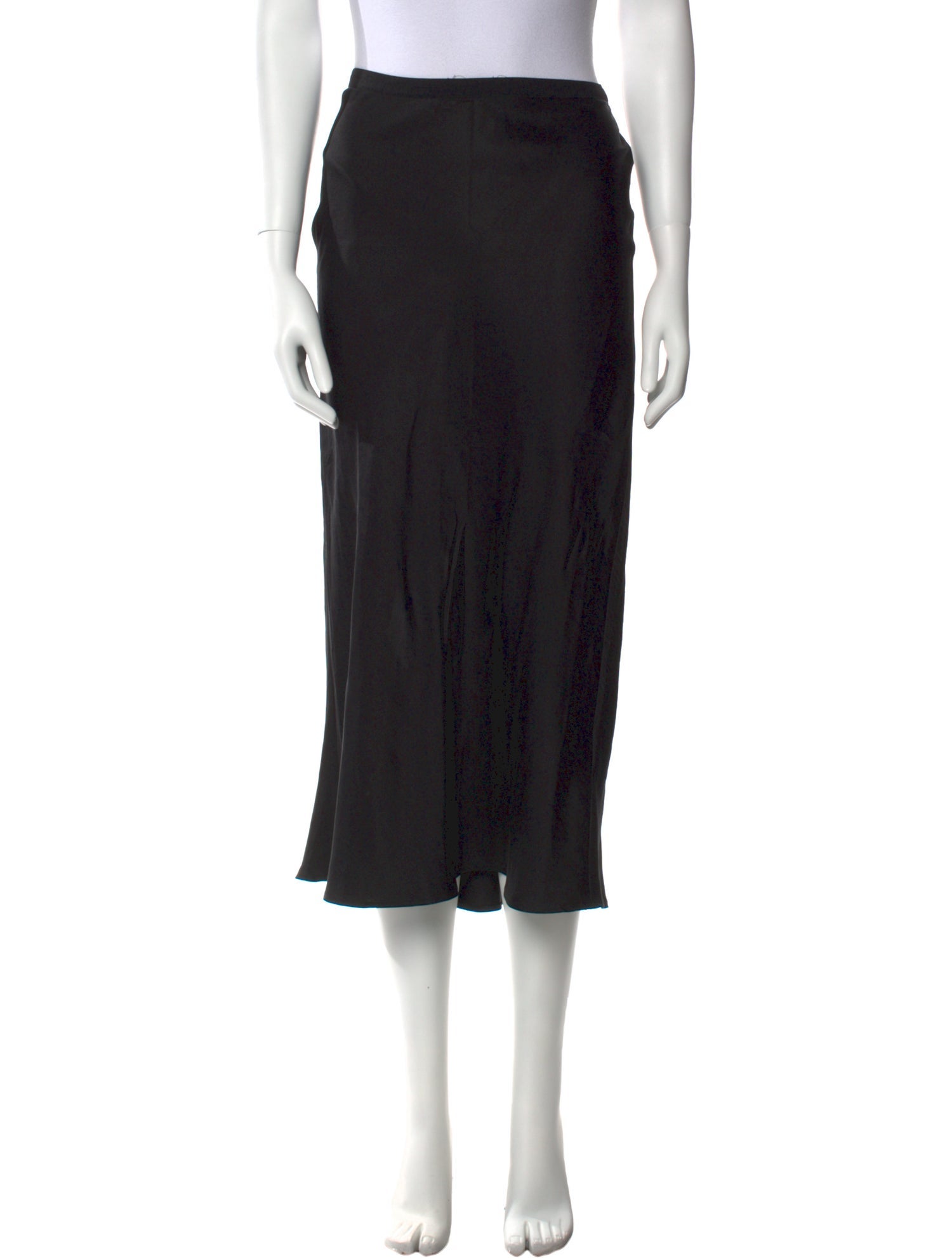 Anine Bing Silk Midi Length Skirt