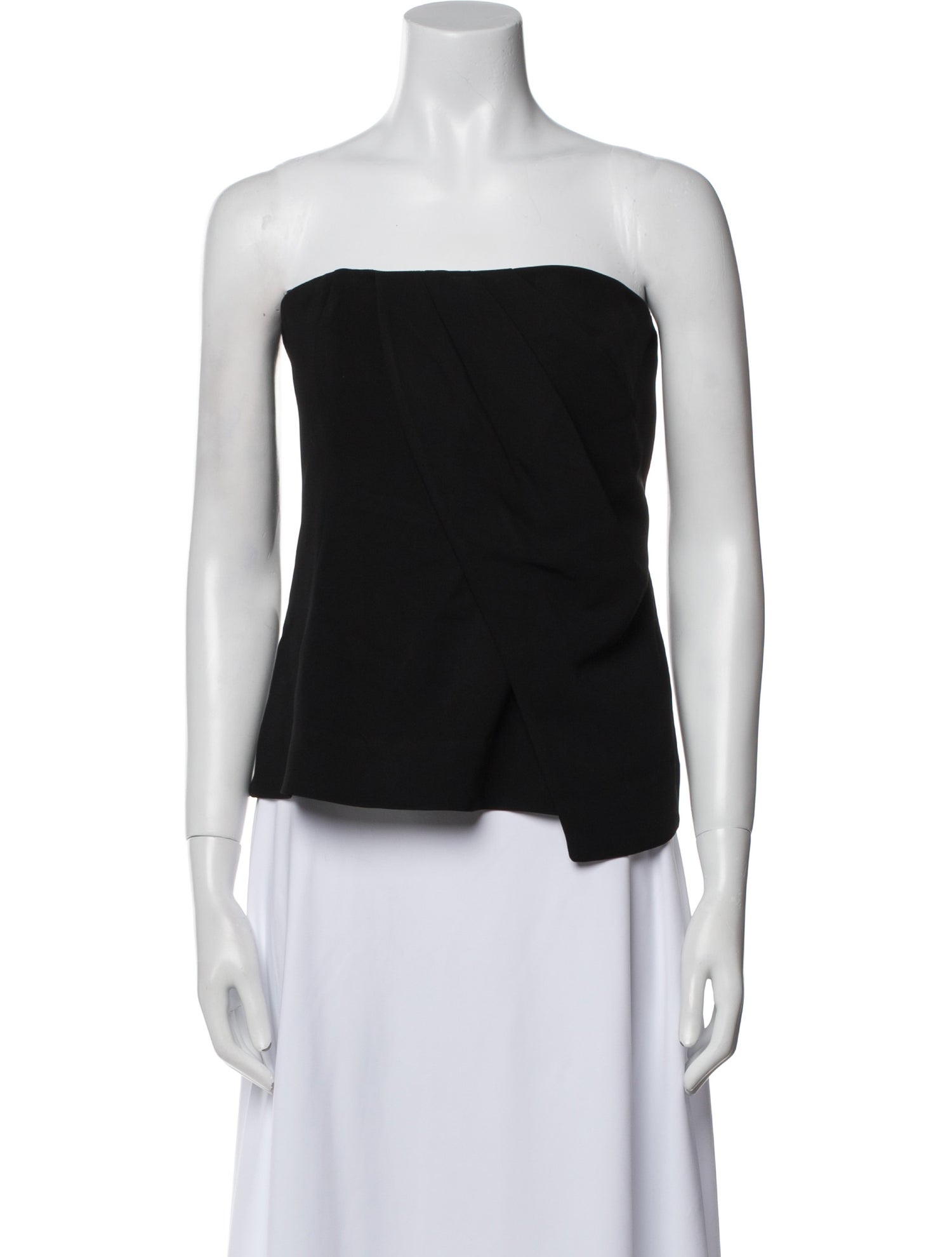 Anine Bing Strapless Crop Top