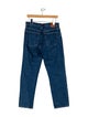 Anine Bing Mid-Rise Straight Leg Jeans