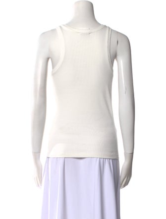 Anine Bing Scoop Neck Sleeveless Top