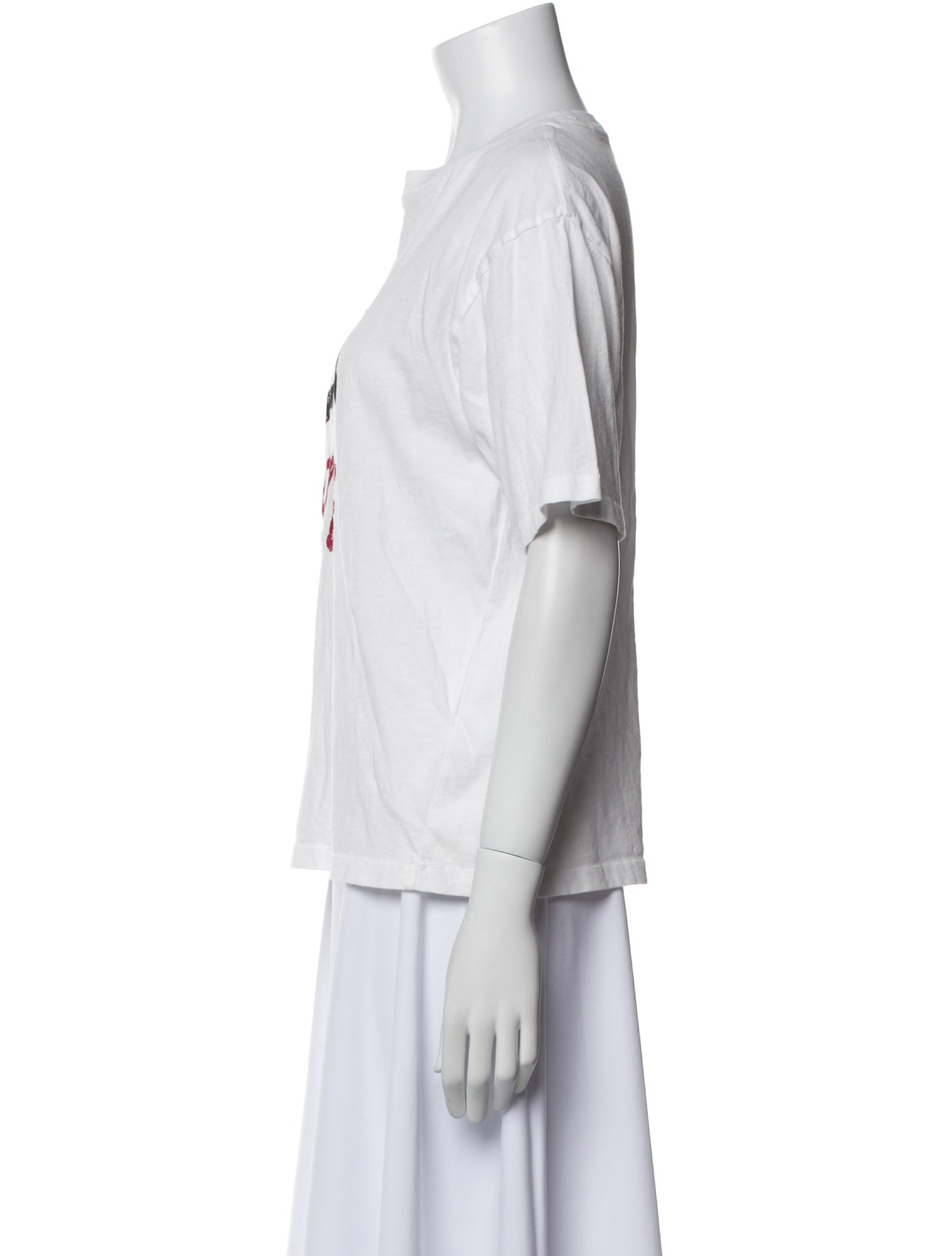 Anine Bing Graphic Print Crew Neck T-Shirt