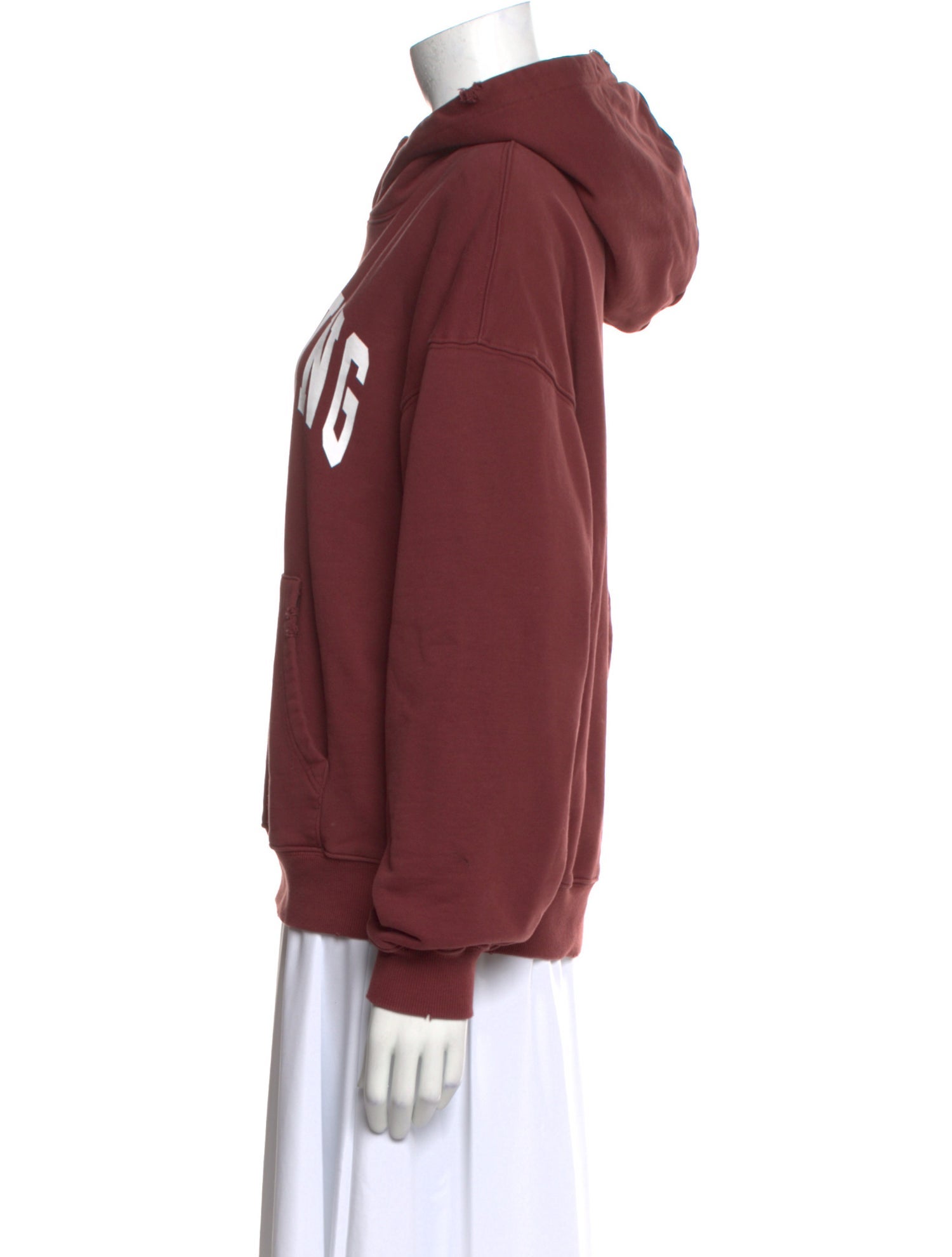 Anine Bing Graphic Print Crew Neck Sweatshirt