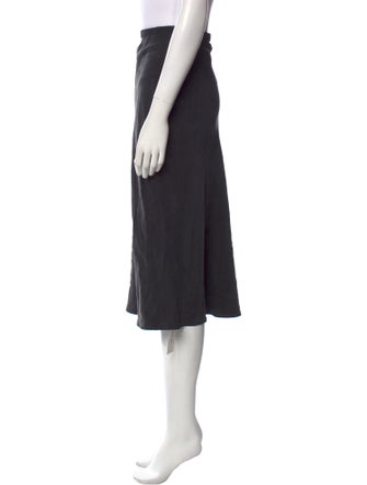 Anine Bing Silk Midi Length Skirt