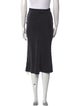 Anine Bing Silk Midi Length Skirt