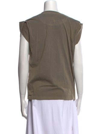 Anine Bing Crew Neck Short Sleeve T-Shirt