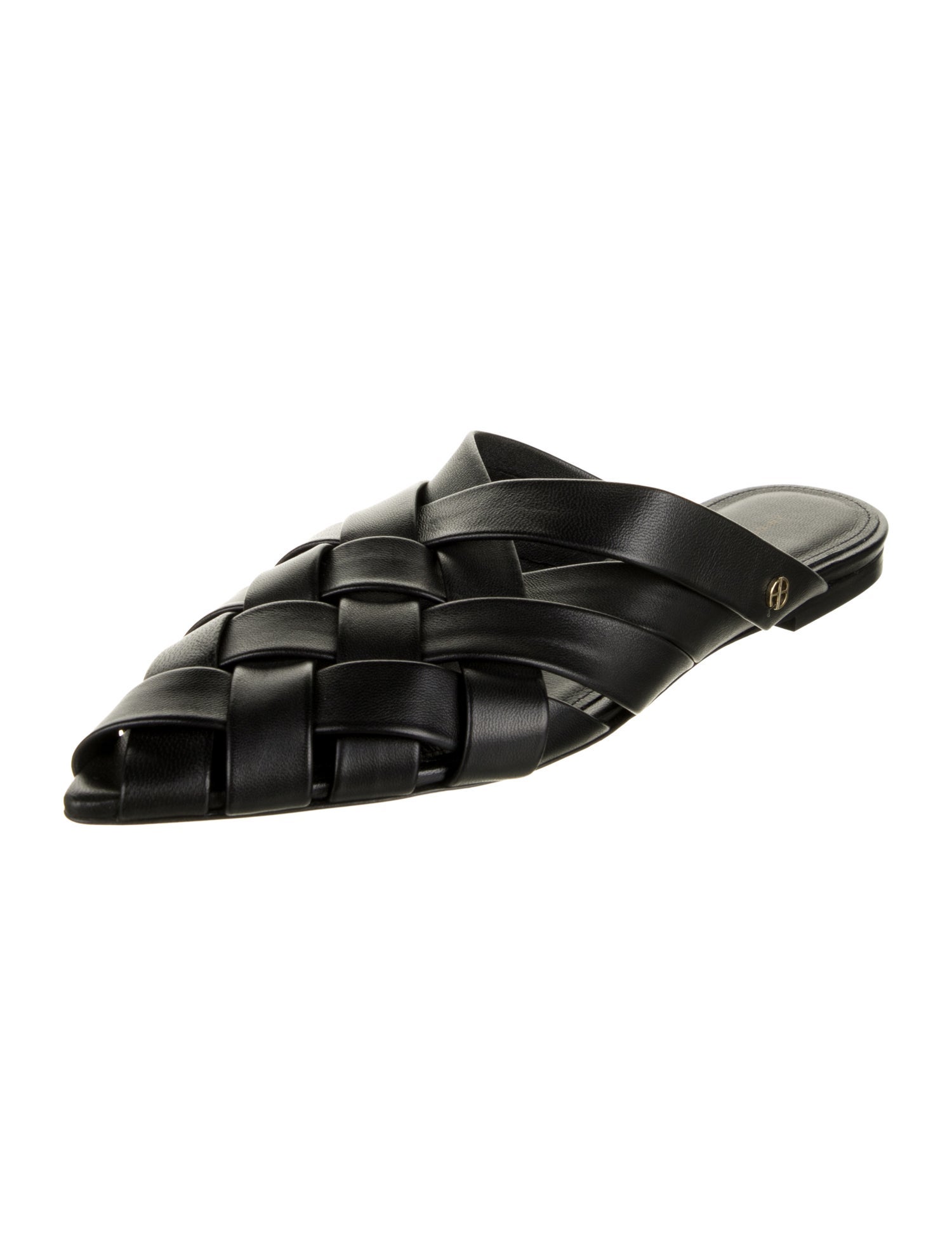 Anine Bing Leather Slides