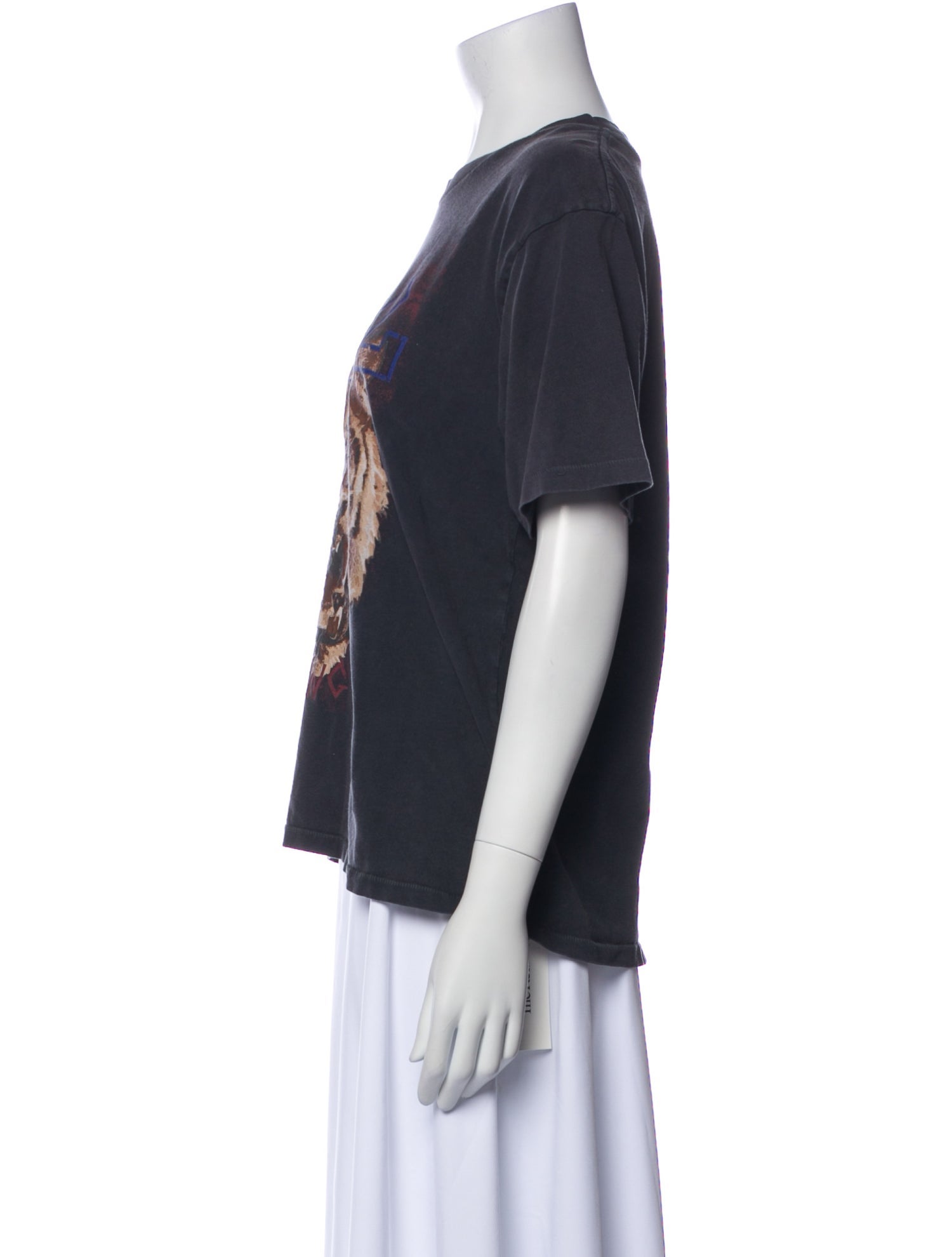 Anine Bing Graphic Print Crew Neck T-Shirt