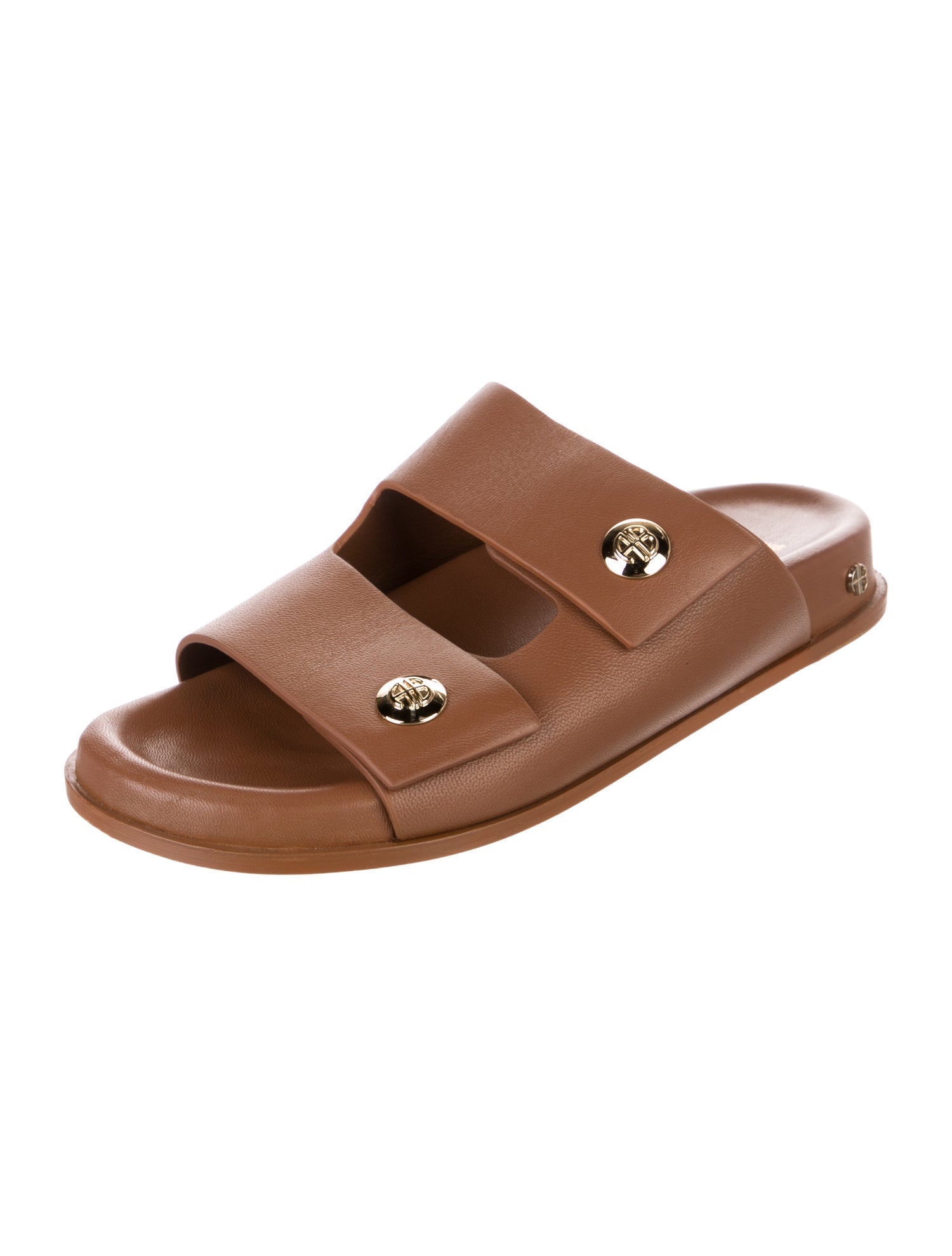 Anine Bing Leather Slides