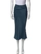 Anine Bing Silk Midi Length Skirt