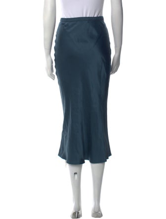Anine Bing Silk Midi Length Skirt