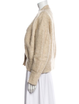Anine Bing Mohair V-Neck Sweater