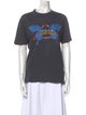 Anine Bing Graphic Print Crew Neck T-Shirt