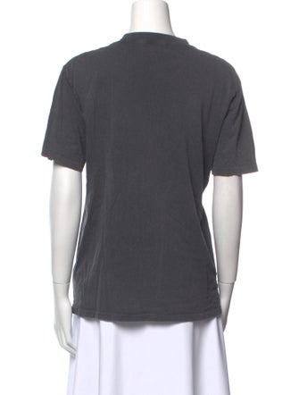 Anine Bing Graphic Print Crew Neck T-Shirt