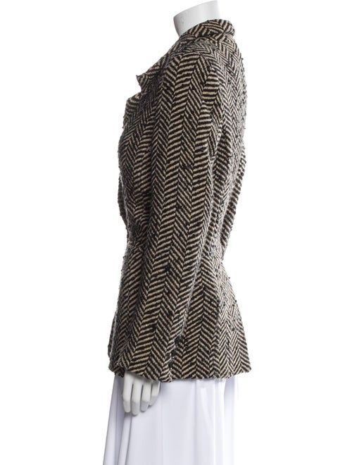 Anine Bing Tweed Printed Blazer