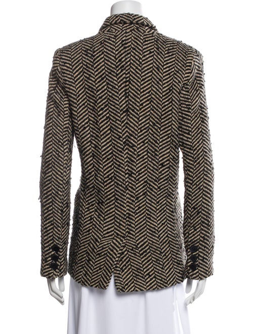 Anine Bing Tweed Printed Blazer