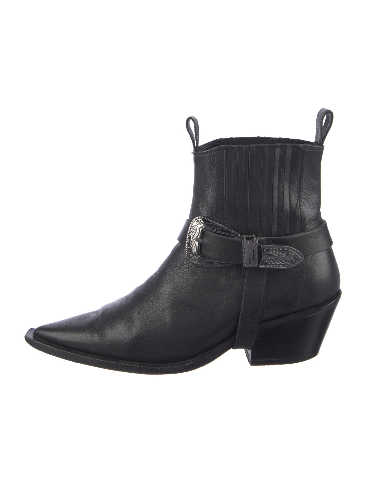 Anine Bing Leather Chelsea Boots