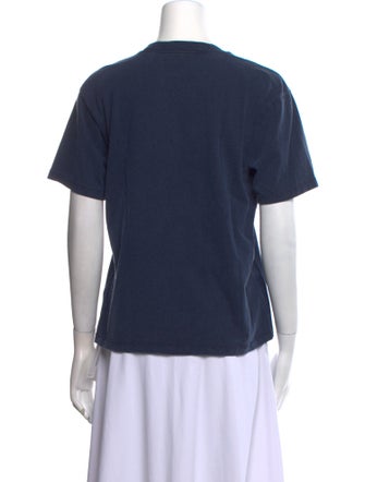 Anine Bing Crew Neck Short Sleeve T-Shirt
