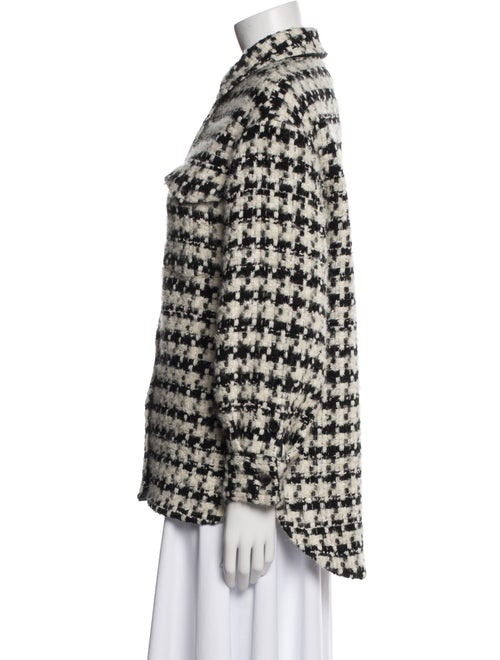 Anine Bing Wool Tweed Pattern Jacket