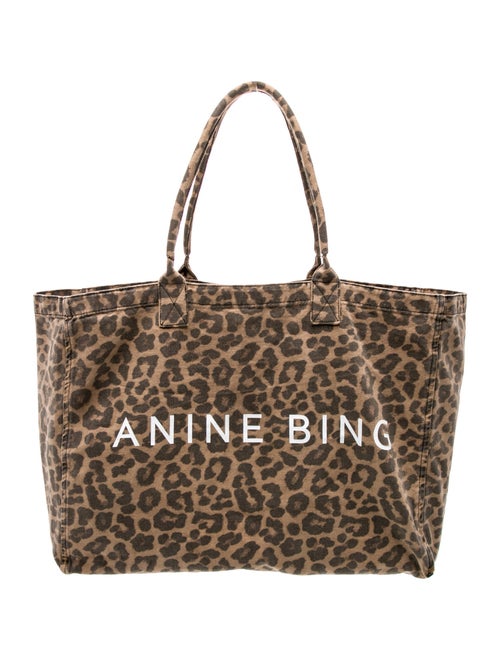 Anine Bing Canvas Tote
