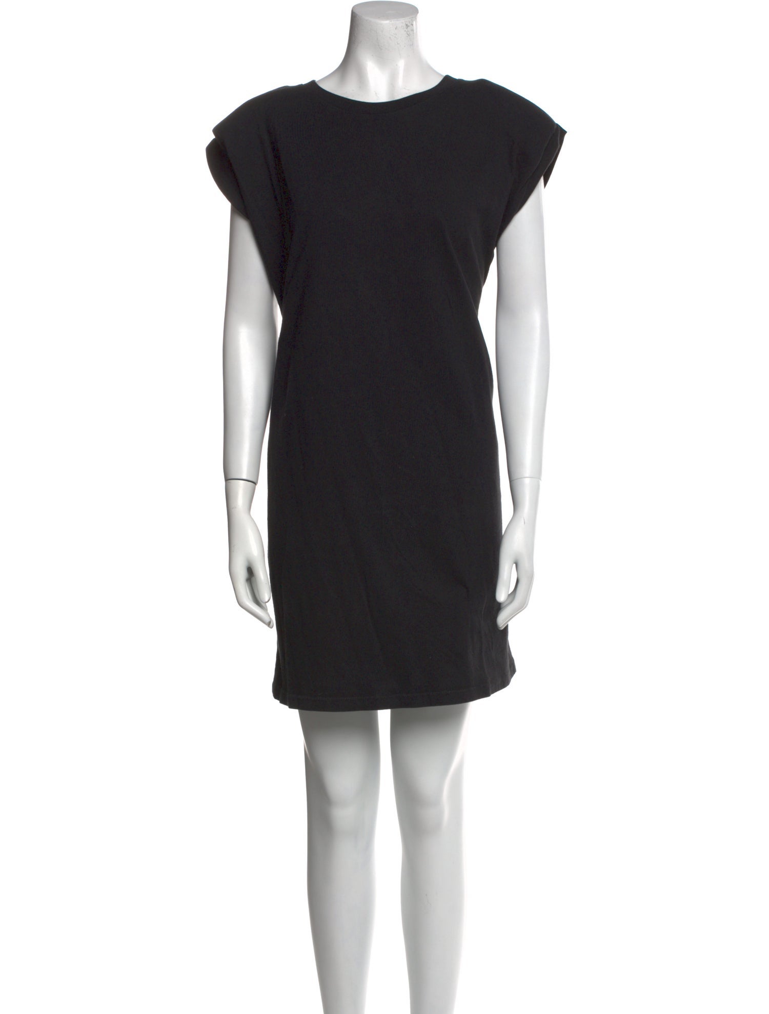 Anine Bing Bateau Neckline Mini Dress