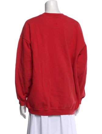 Anine Bing Graphic Print Crew Neck Sweatshirt