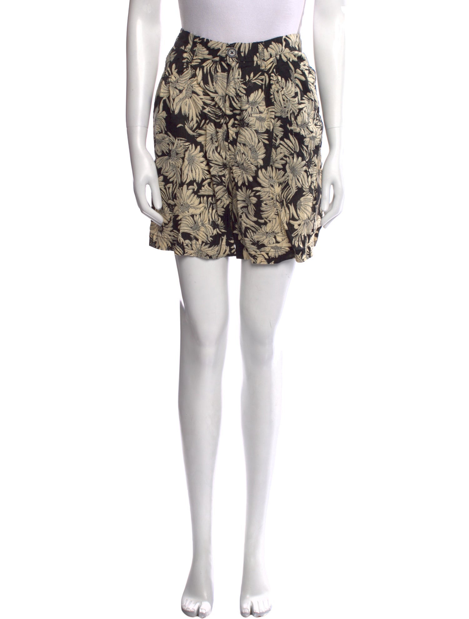 Anine Bing Linen Mini Shorts