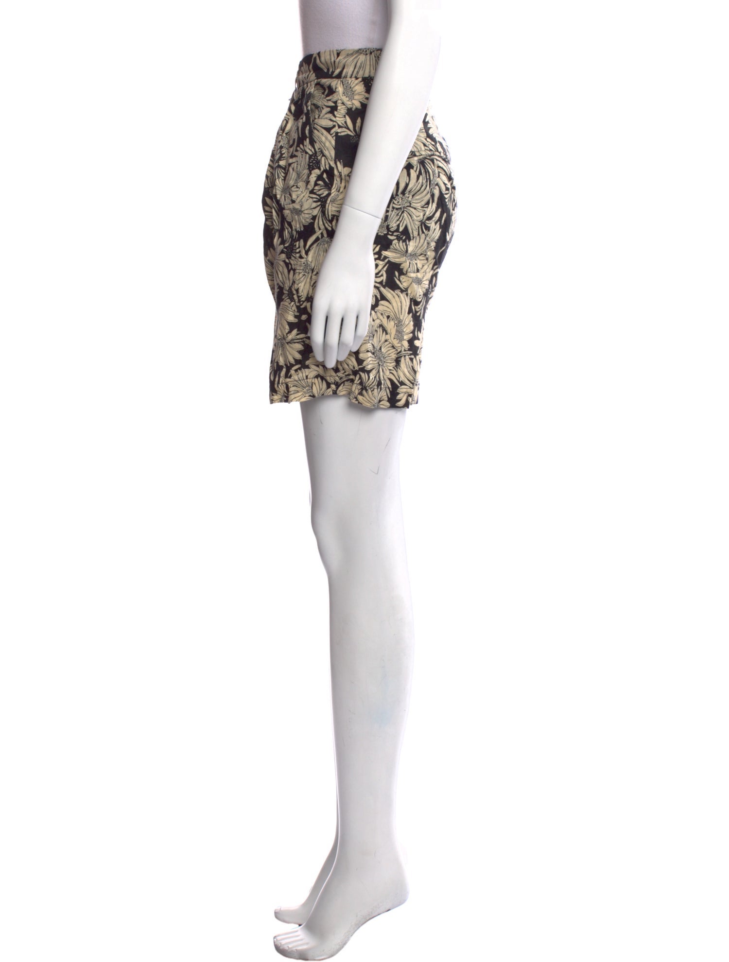 Anine Bing Linen Mini Shorts