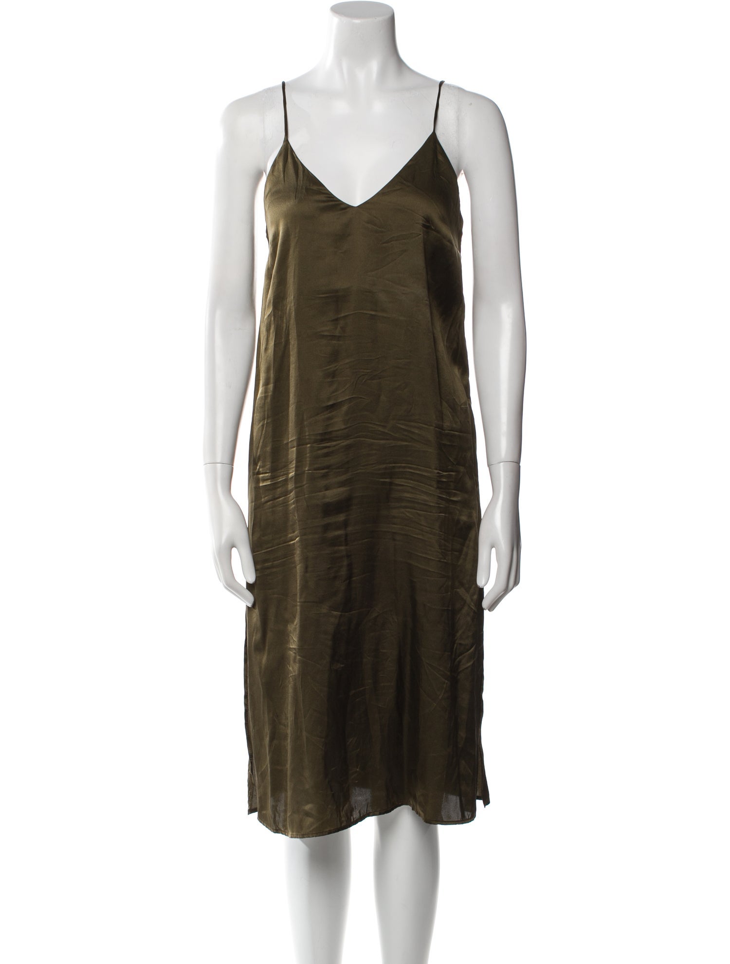 Anine Bing Silk Midi Length Dress