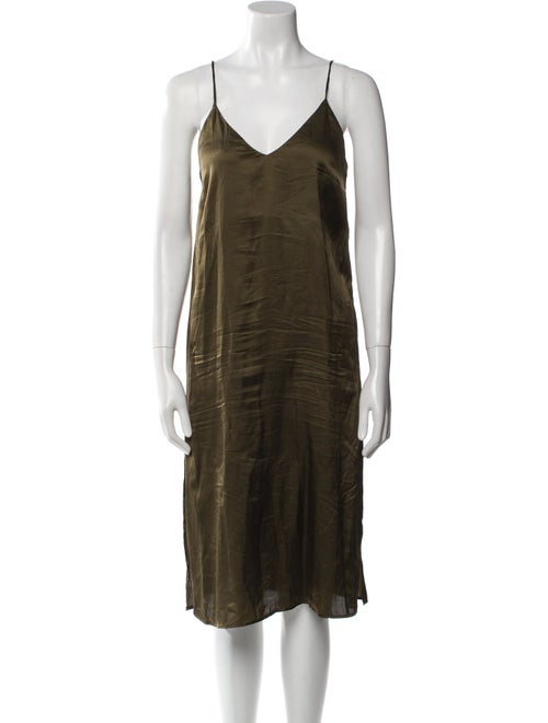 Anine Bing Silk Midi Length Dress