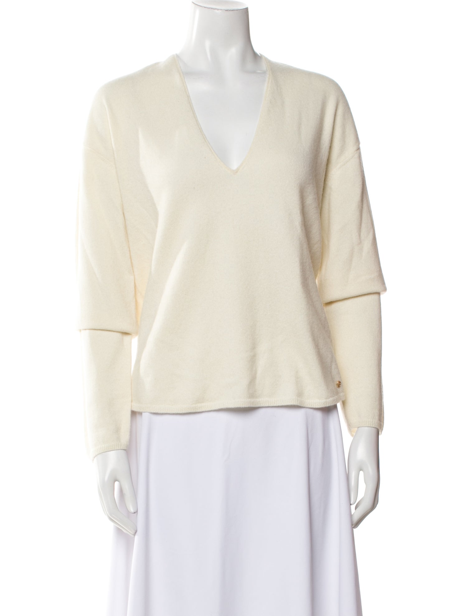 Anine Bing Cashmere V-Neck Sweater