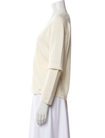 Anine Bing Cashmere V-Neck Sweater