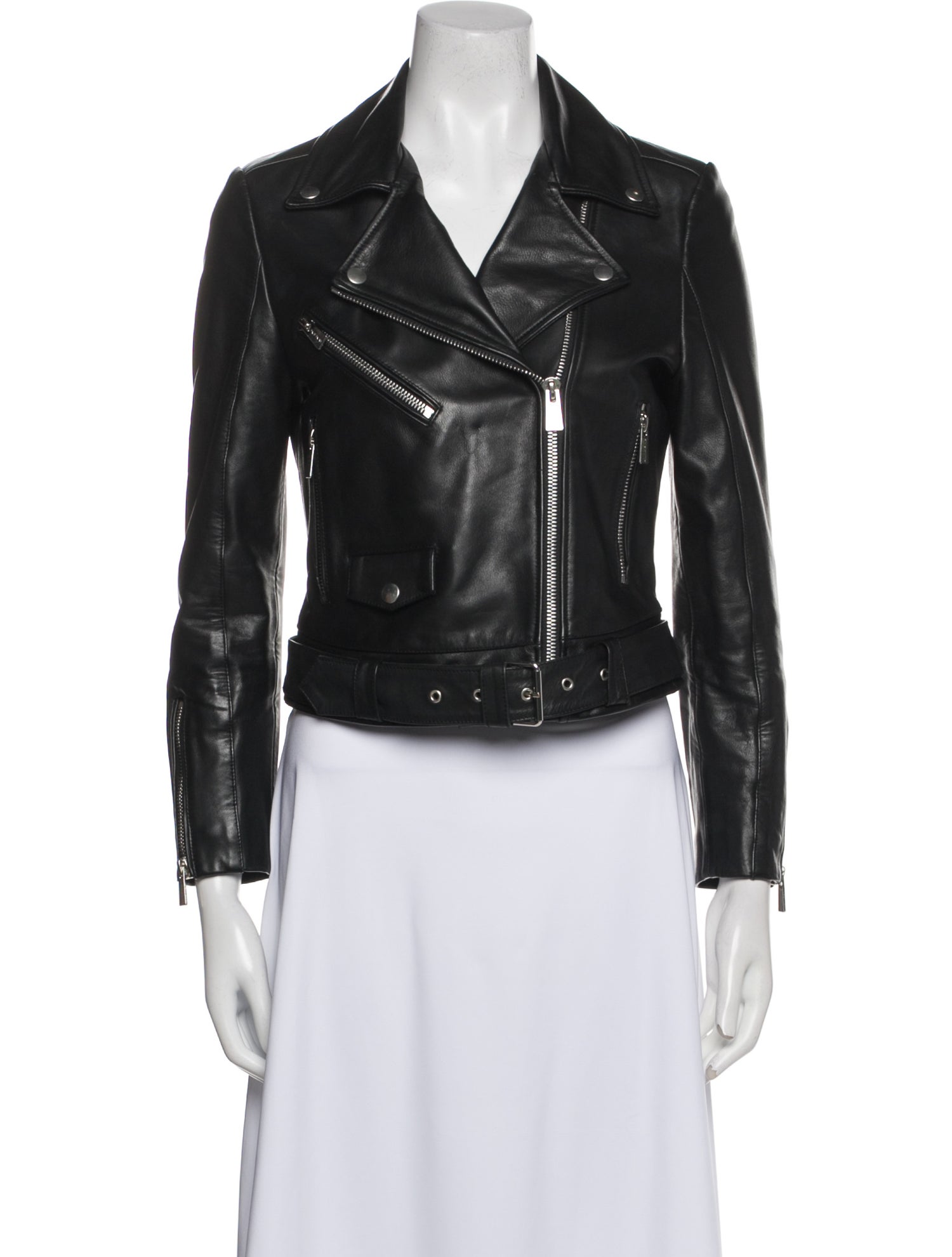 Anine Bing Leather Biker Jacket