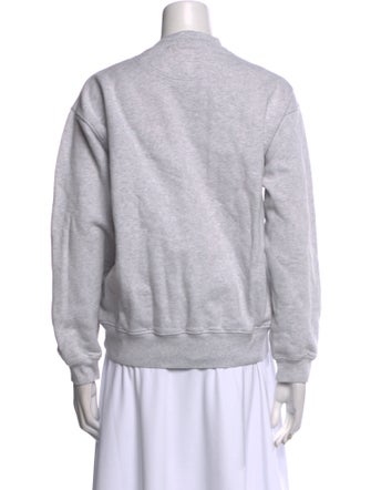 Anine Bing Graphic Print Crew Neck Sweatshirt