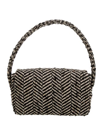 Anine Bing Tweed Shoulder Bag