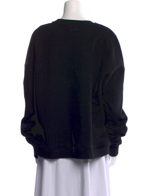 Anine Bing Graphic Print Crew Neck Sweatshirt