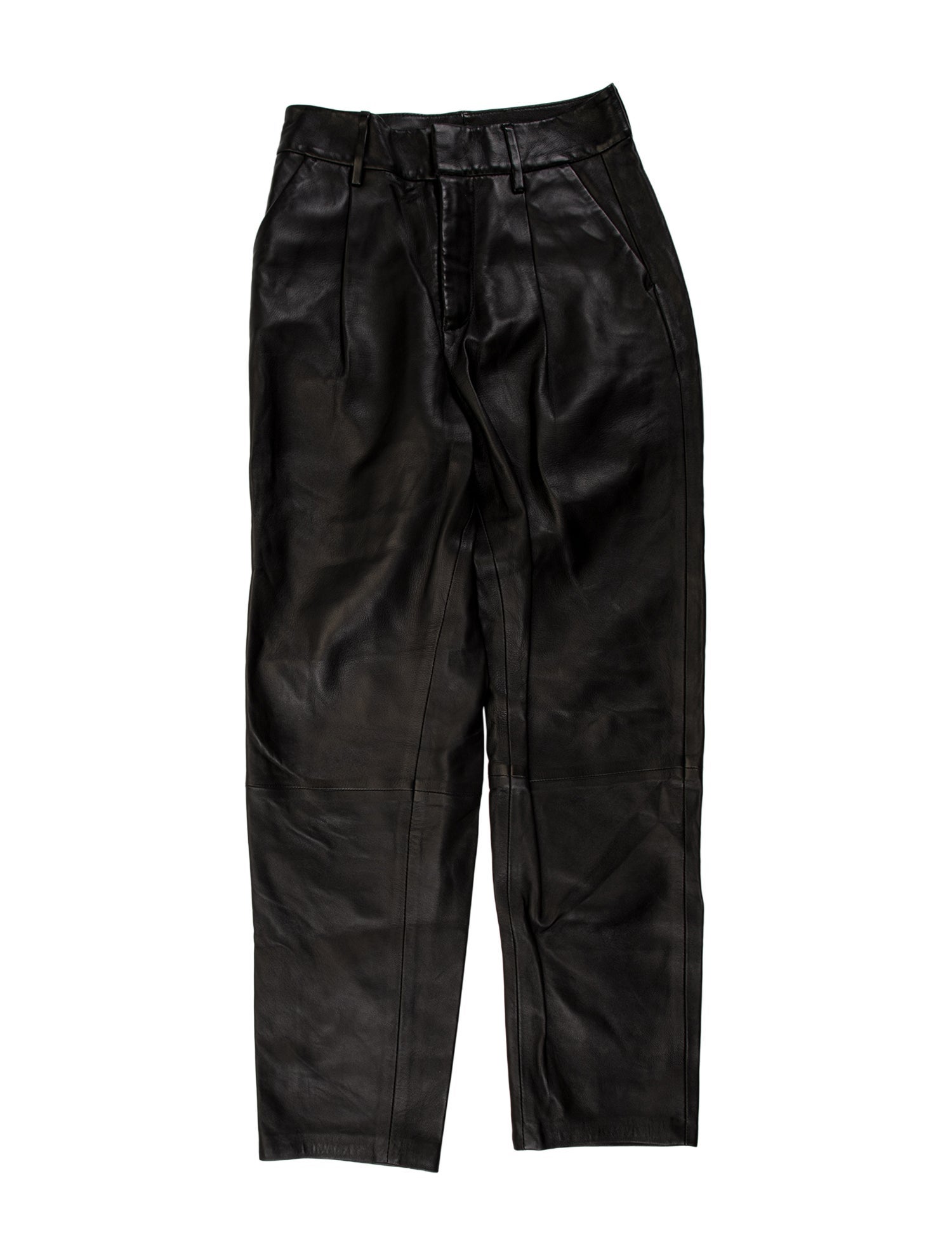 Anine Bing Leather Skinny Leg Pants