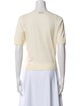 Anine Bing Merino Wool V-Neck Top