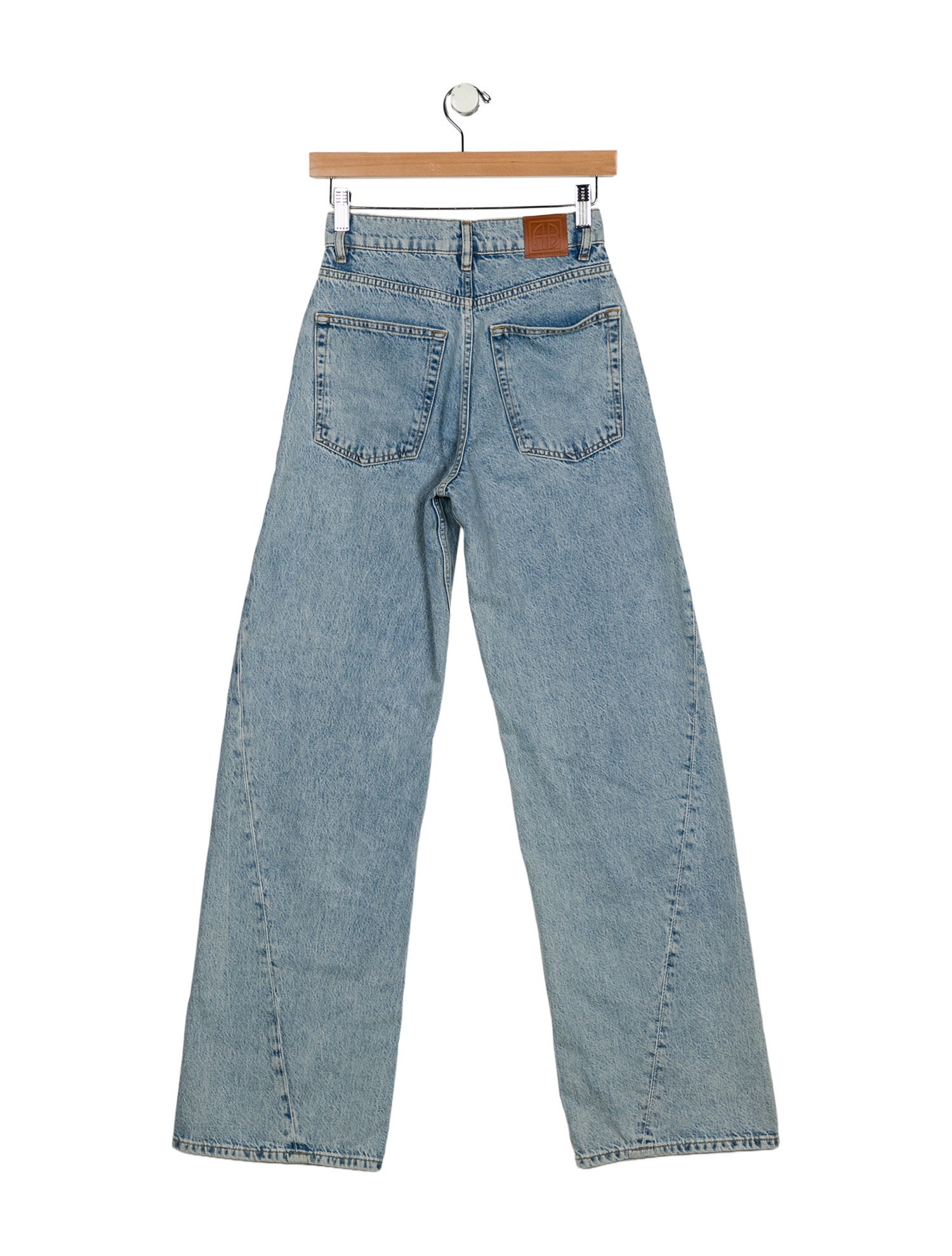 Anine Bing High-Rise Wide Leg Jeans