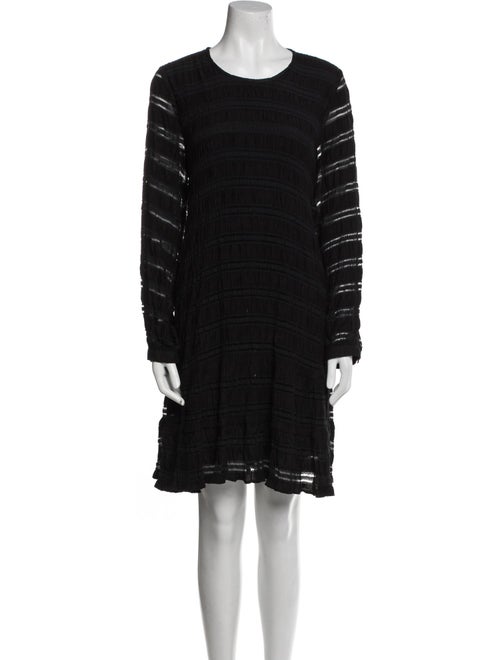 Anine Bing Scoop Neck Knee-Length Dress