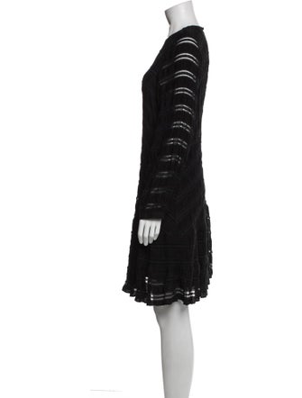 Anine Bing Scoop Neck Knee-Length Dress