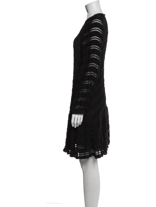 Anine Bing Scoop Neck Knee-Length Dress