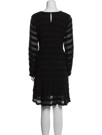 Anine Bing Scoop Neck Knee-Length Dress