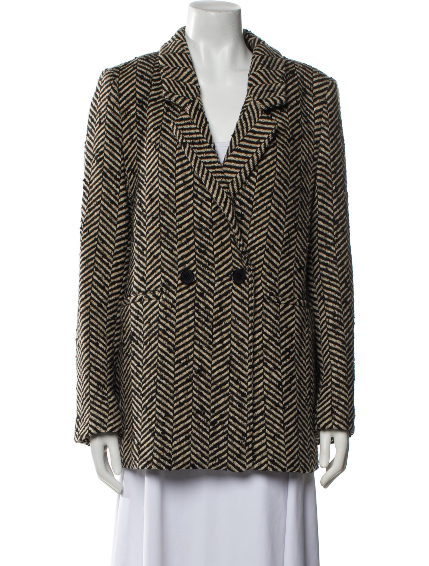 Anine Bing Striped Coat