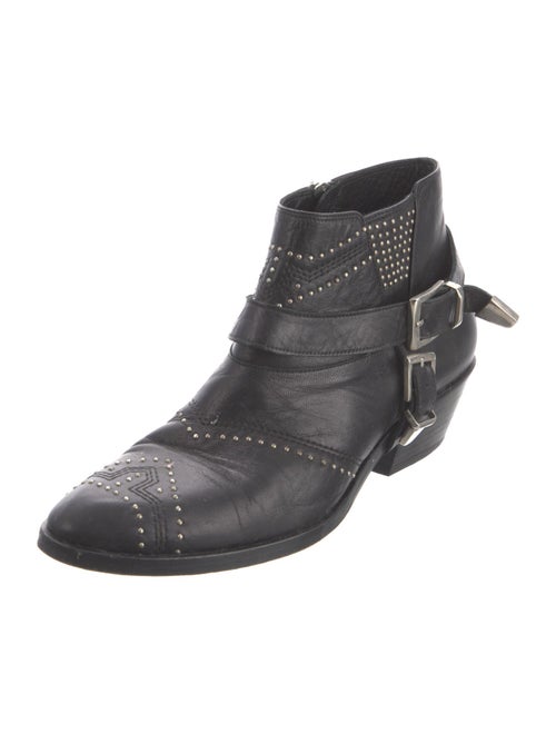 Anine Bing Leather Printed Boots