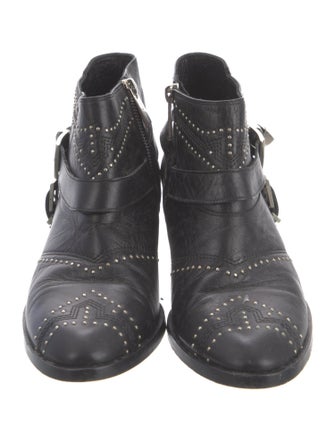 Anine Bing Leather Printed Boots